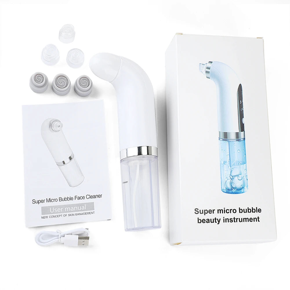 Blackhead Remover & Pore Vacuum Suction Tool - Acne & Facial Dermabrasion