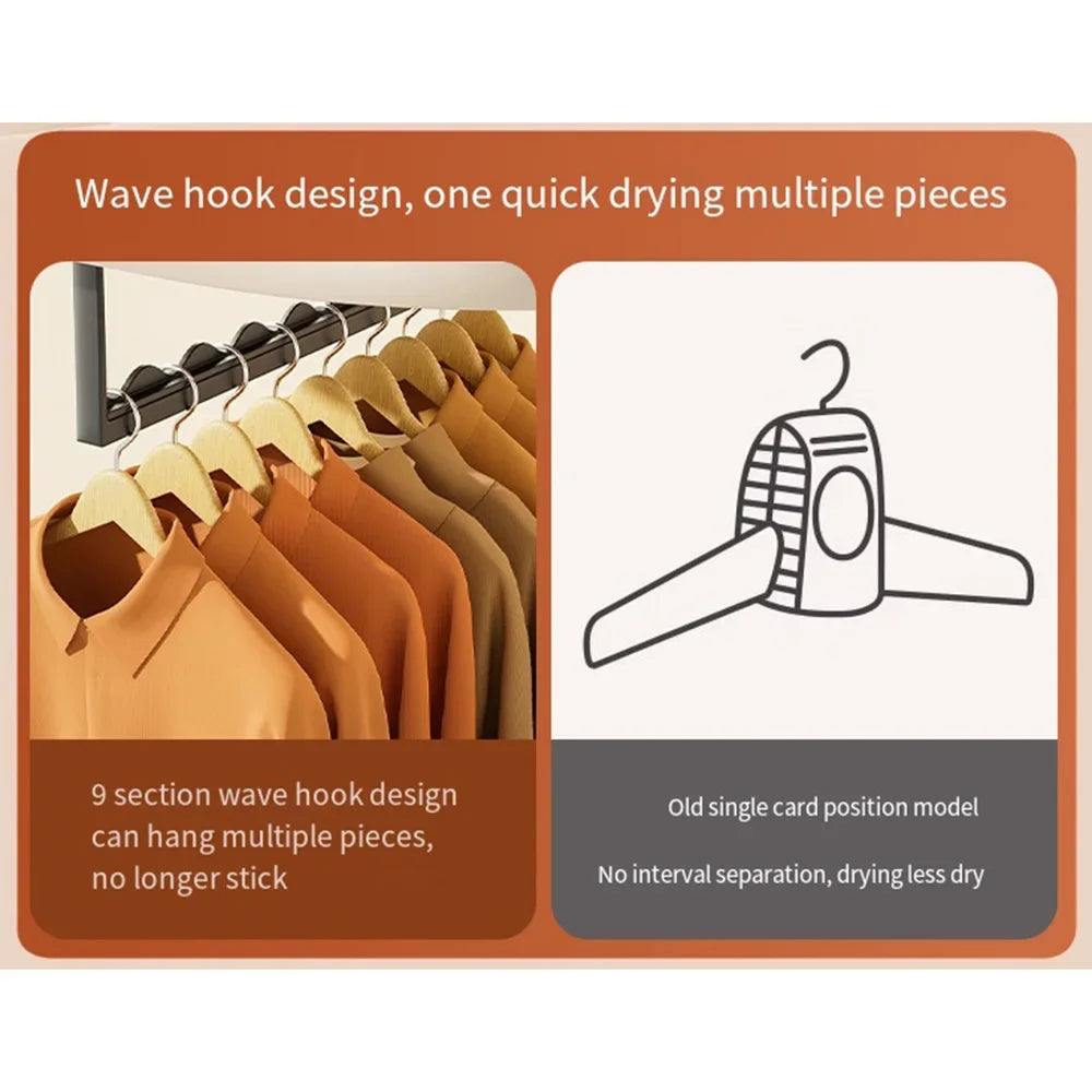 Portable Smart Foldable Clothes Dryer – Home, Baby, Travel & Dorm Use