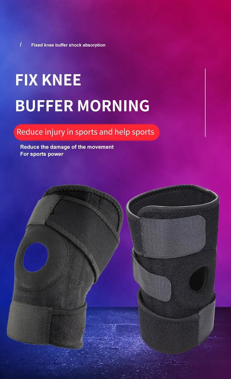 Breathable Adjustable Knee Brace for Pain & Exercise Support