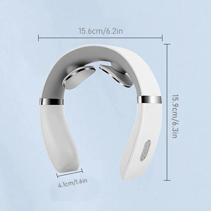 Portable Mini Cervical Massager - Deep Neck & Shoulder Warm Pressing Care