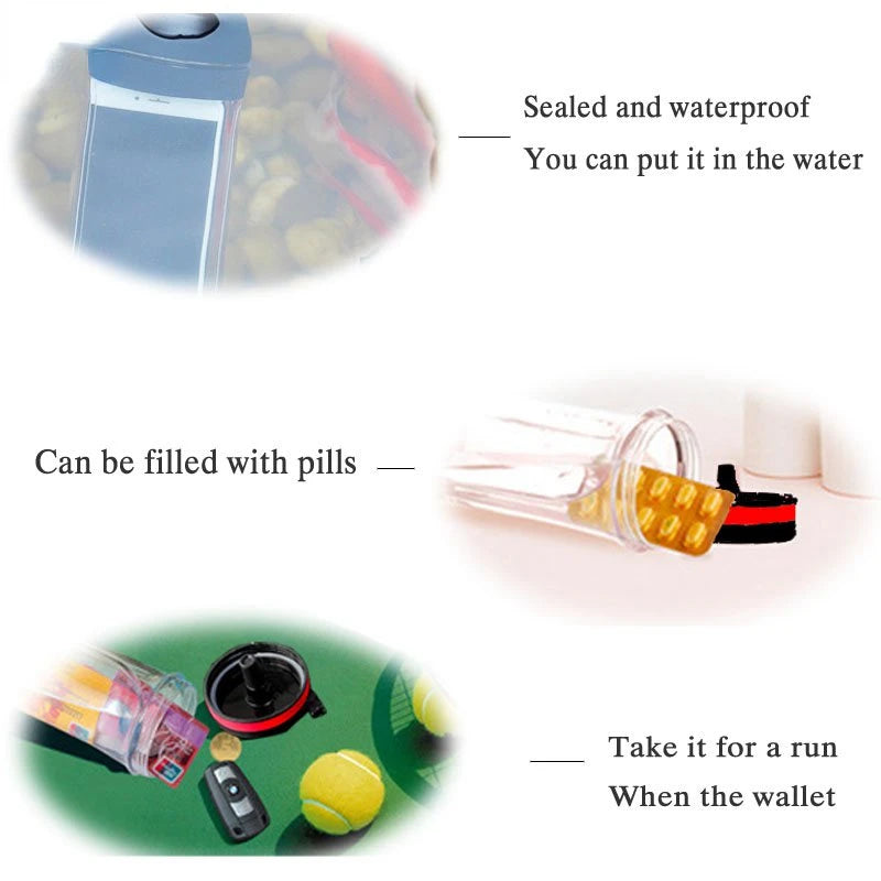 750ml Diversion Water Bottle | Secret Stash & Pill Organizer