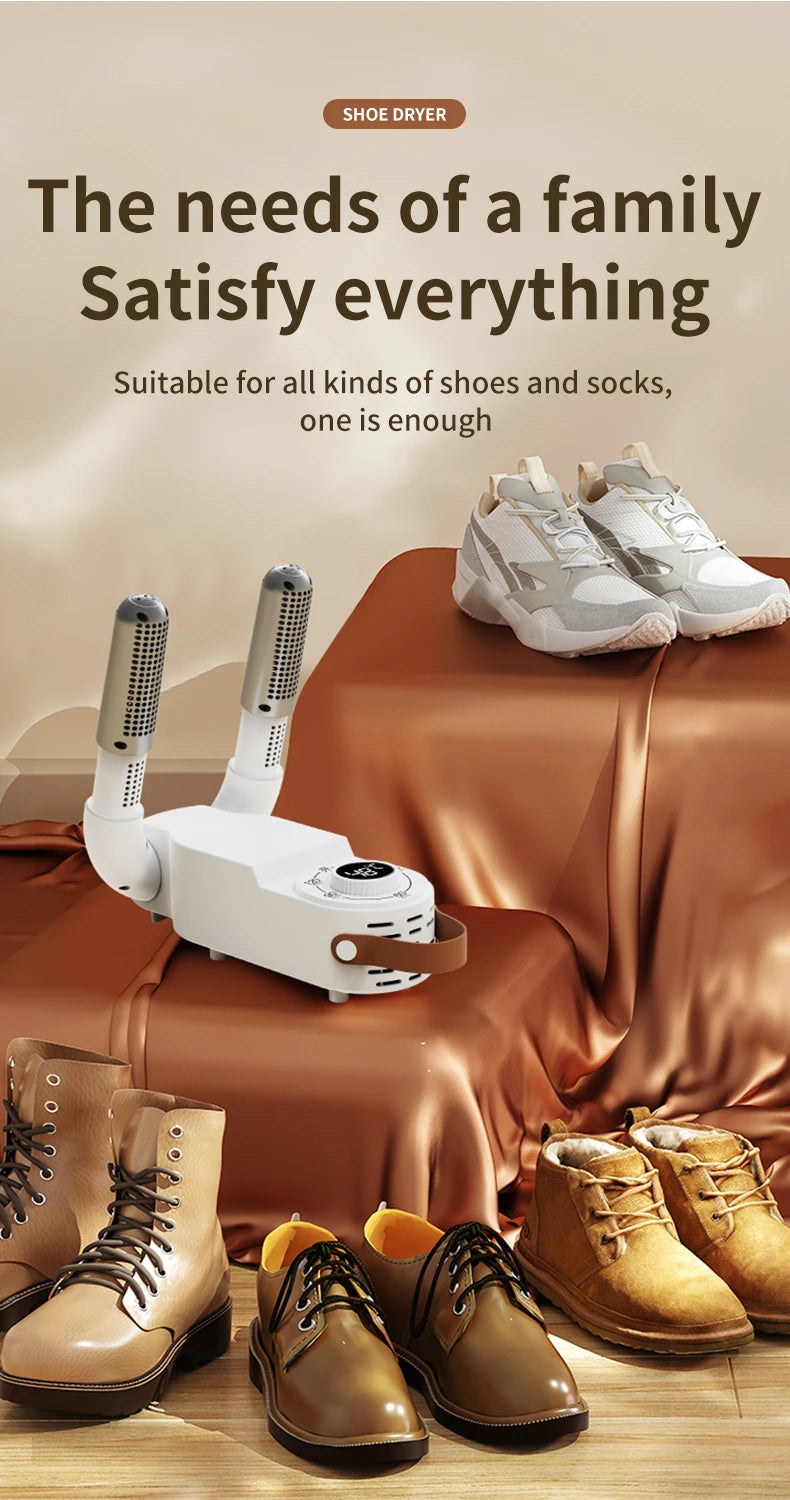 Intelligent Shoe Dryer | Quick Drying, Deodorizing & Sterilizing