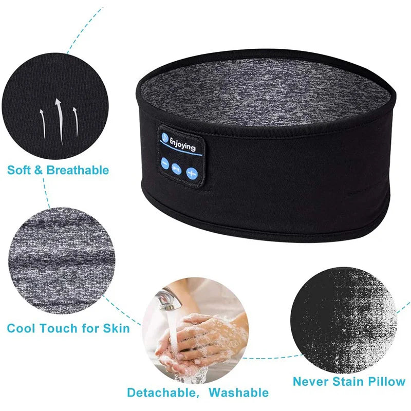 Fone Bluetooth Earphones & Sleep Headband - Wireless Music Eye Mask