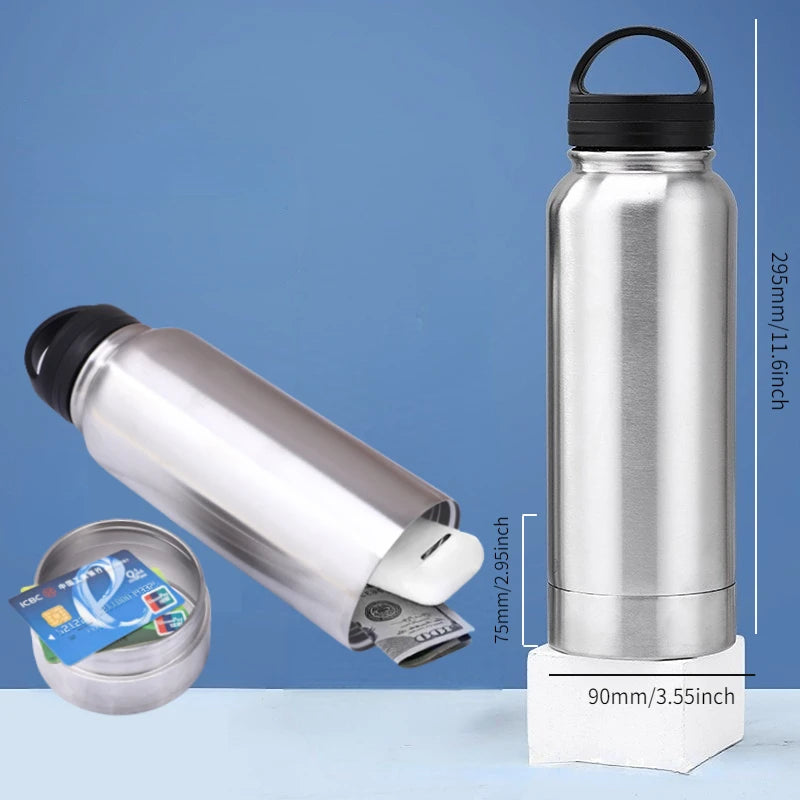 750ml Diversion Water Bottle | Secret Stash & Pill Organizer