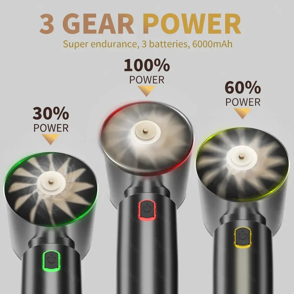 360,000PA Cordless Car Vacuum Cleaner - Strong Suction, Portable Handheld