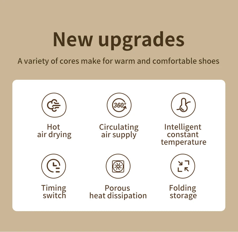 Intelligent Shoe Dryer | Quick Drying, Deodorizing & Sterilizing