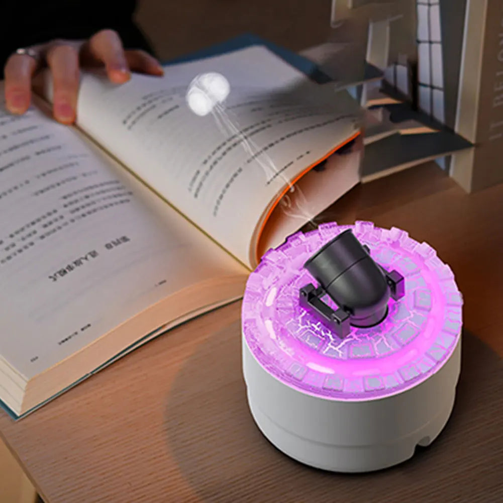 Cannon Blast Aroma Humidifier - Essential Oil Diffuser with Volcanic Light