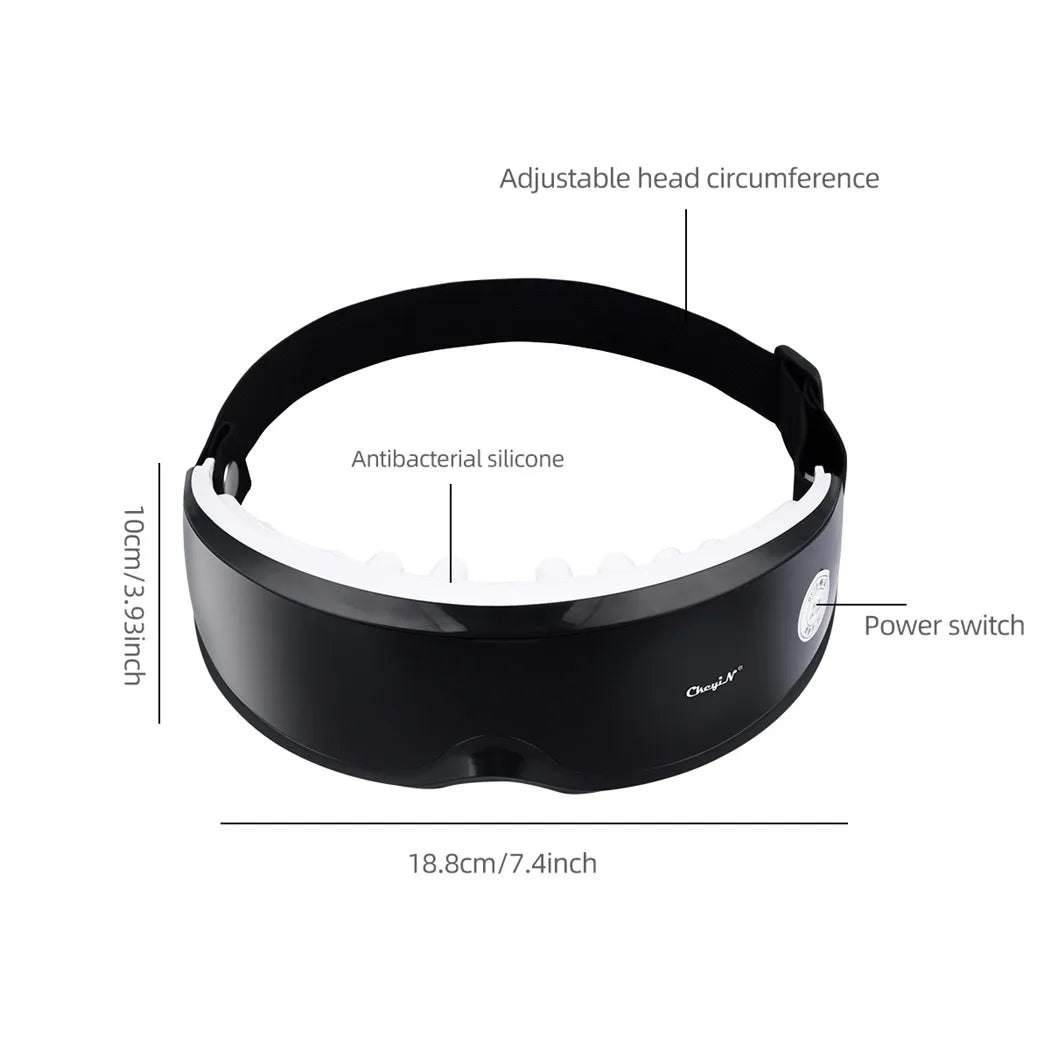 Smart Eye Massager with Magnetic Therapy - 9 Modes for Eye Fatigue Relief & Puffiness Reduction