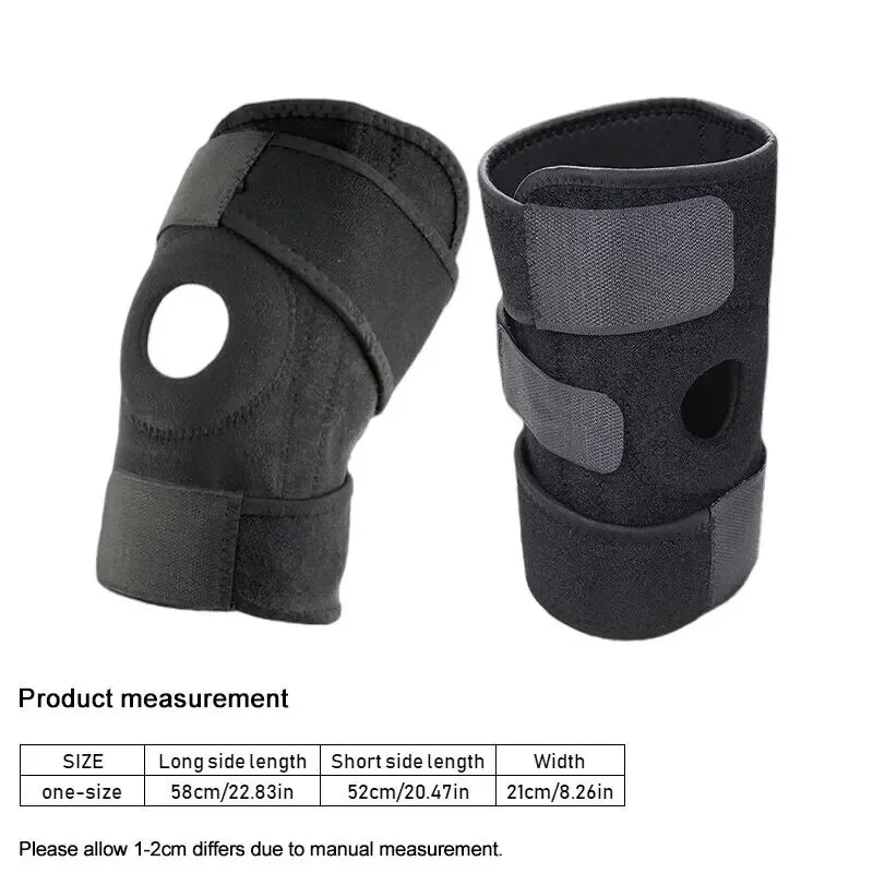 Breathable Adjustable Knee Brace for Pain & Exercise Support