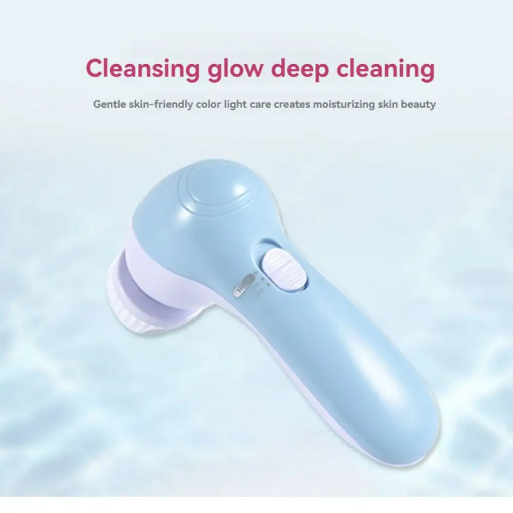 5-in-1 Facial Cleanser & Pore Massager - Portable Electric Beauty Tool