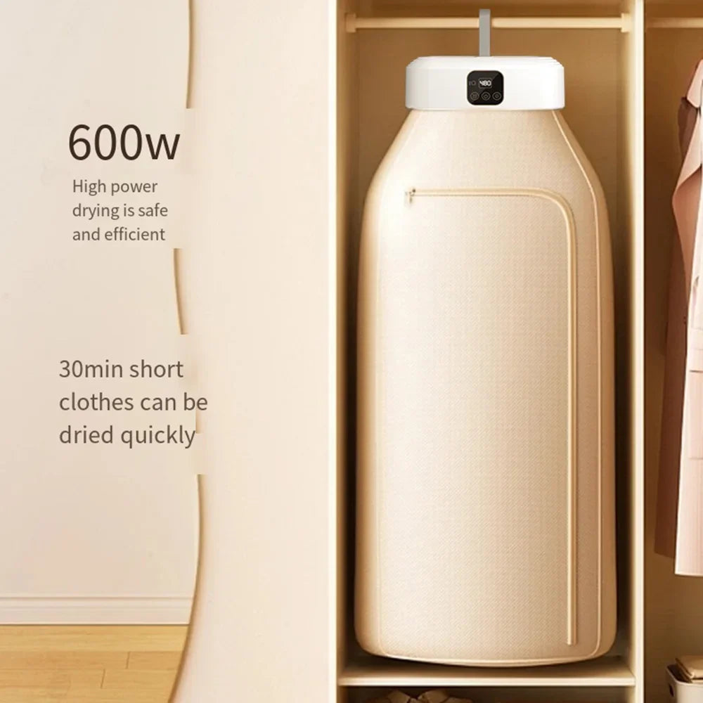 Portable Smart Foldable Clothes Dryer – Home, Baby, Travel & Dorm Use