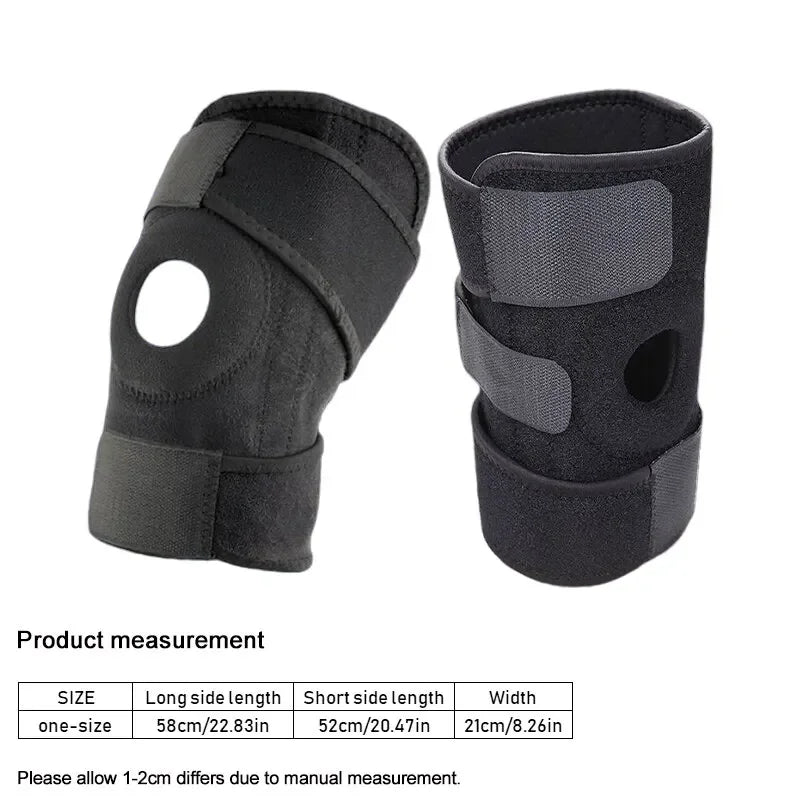 Breathable Adjustable Knee Brace for Pain & Exercise Support