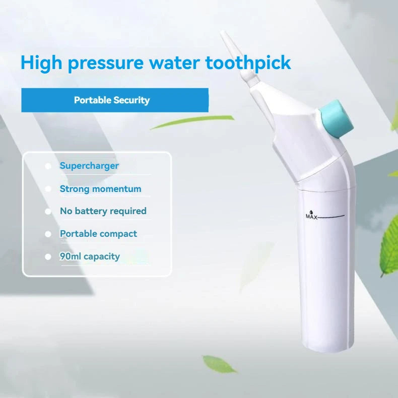 Portable High-Pressure Oral Irrigator - Teeth Cleaner & Water Floss