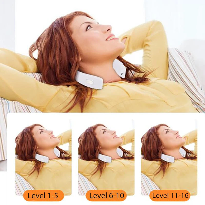 Portable Mini Cervical Massager - Deep Neck & Shoulder Warm Pressing Care