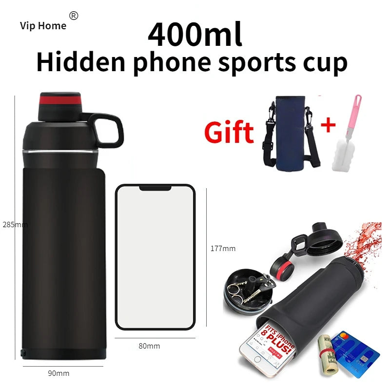 750ml Diversion Water Bottle | Secret Stash & Pill Organizer