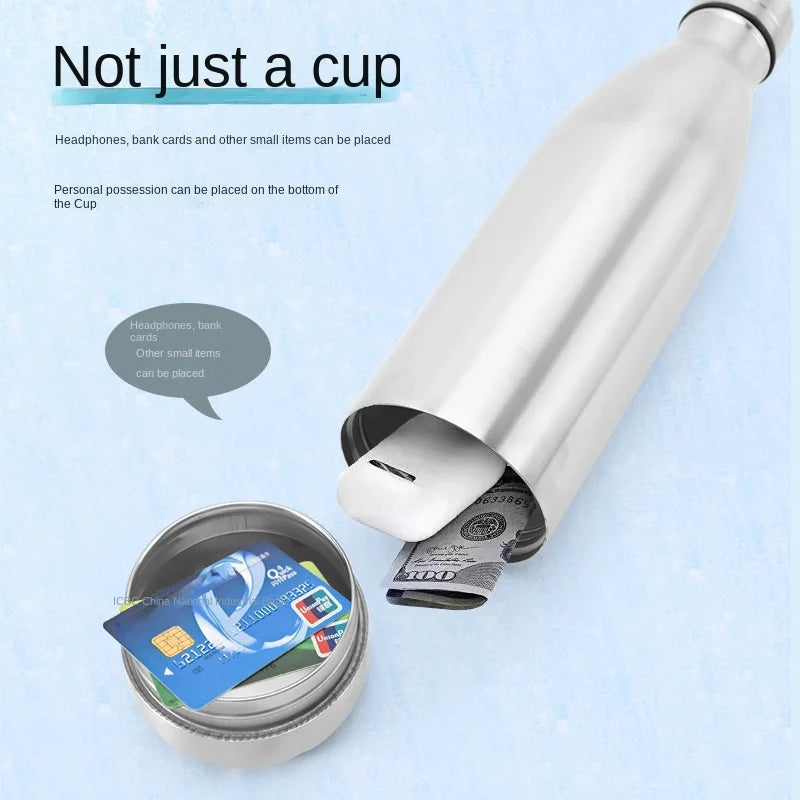 750ml Diversion Water Bottle | Secret Stash & Pill Organizer