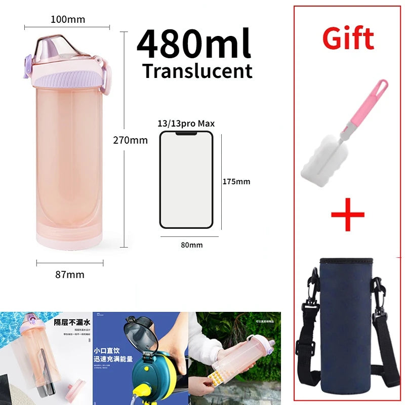 750ml Diversion Water Bottle | Secret Stash & Pill Organizer