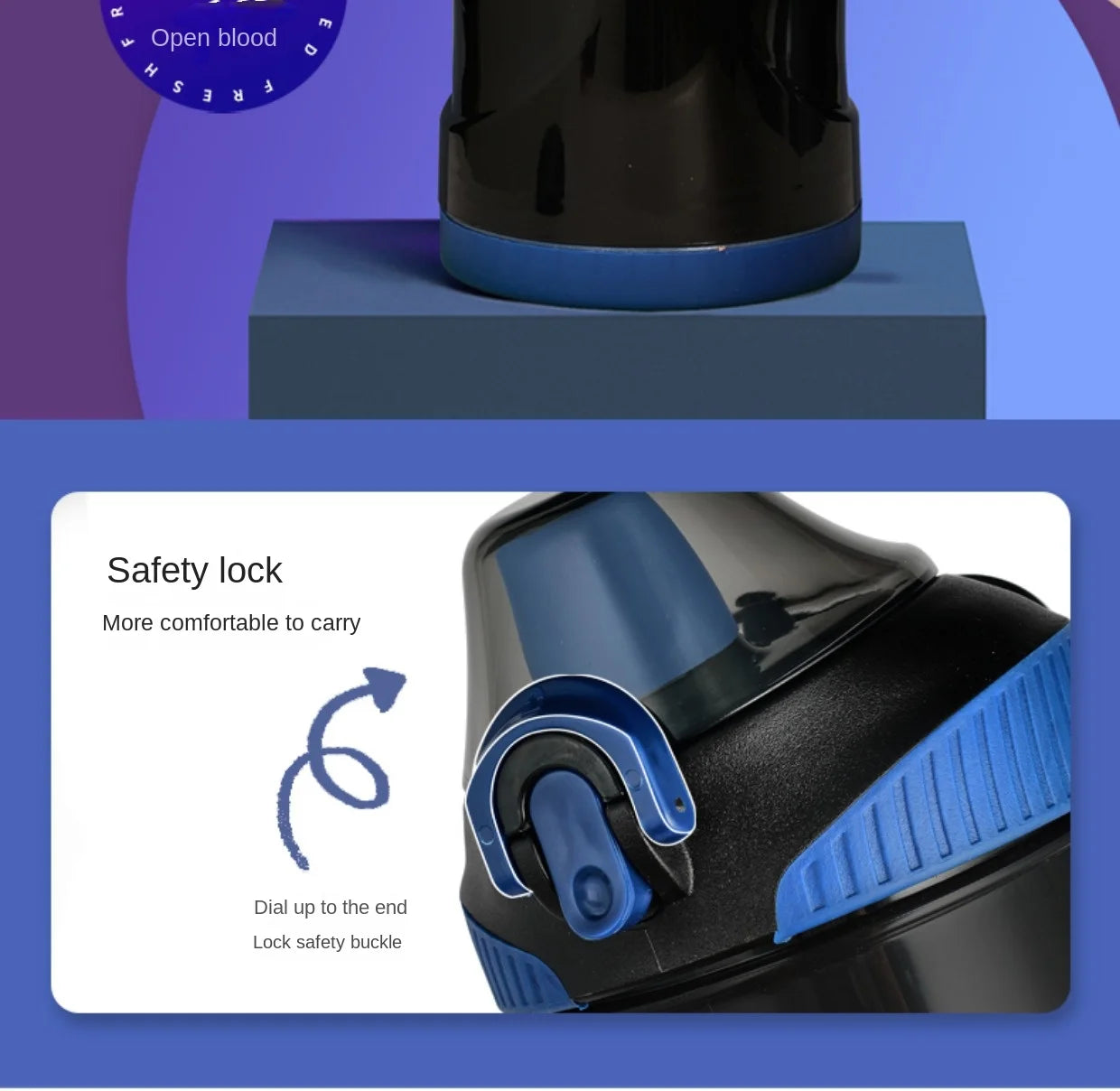 750ml Diversion Water Bottle | Secret Stash & Pill Organizer