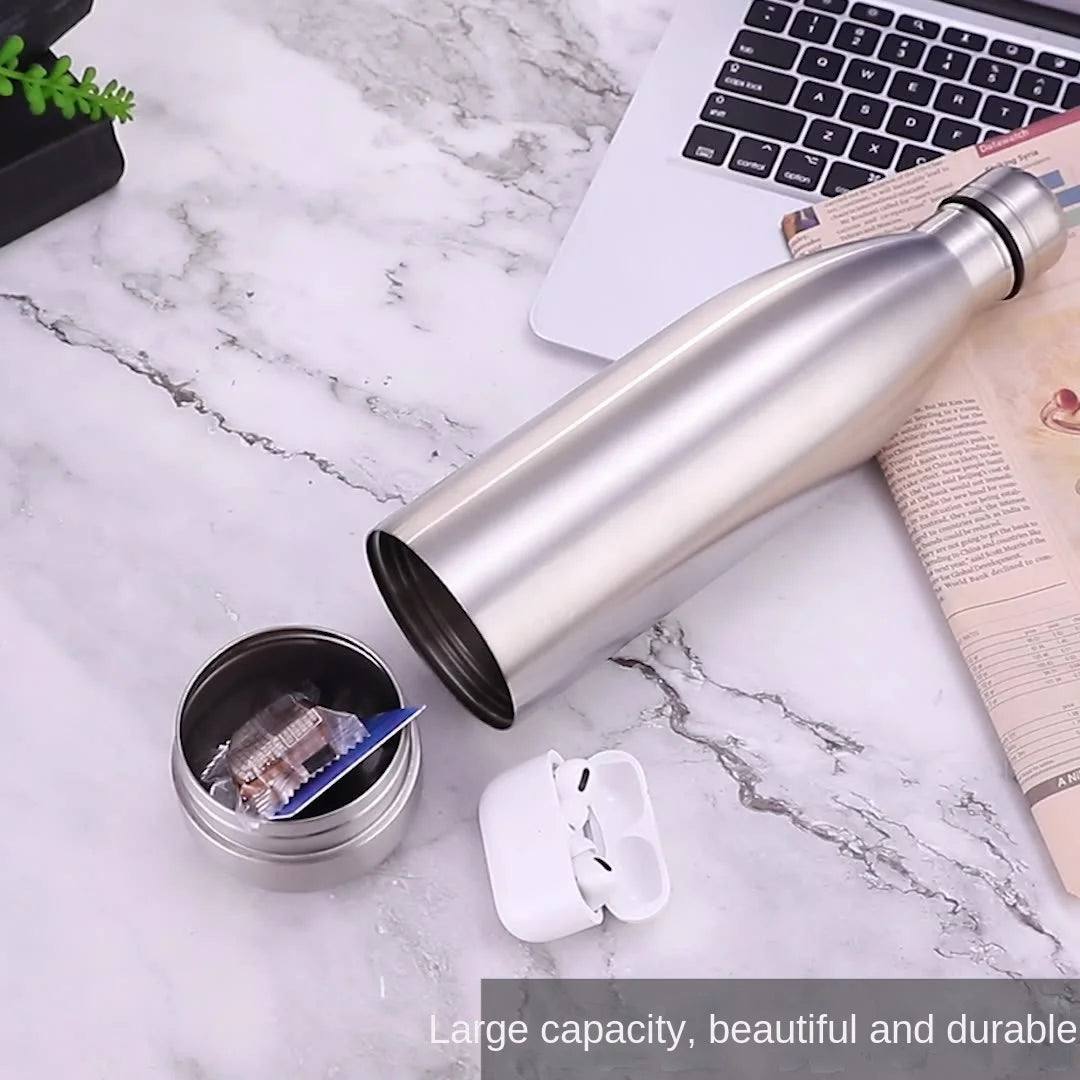 750ml Diversion Water Bottle | Secret Stash & Pill Organizer