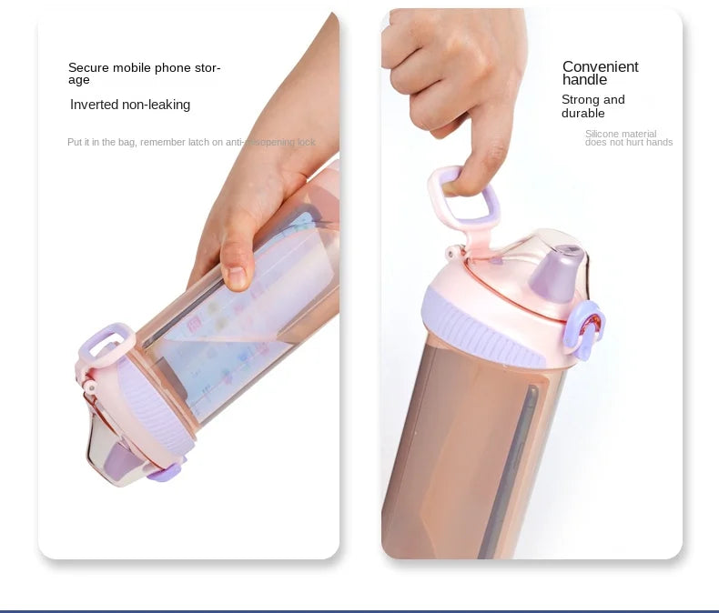 750ml Diversion Water Bottle | Secret Stash & Pill Organizer