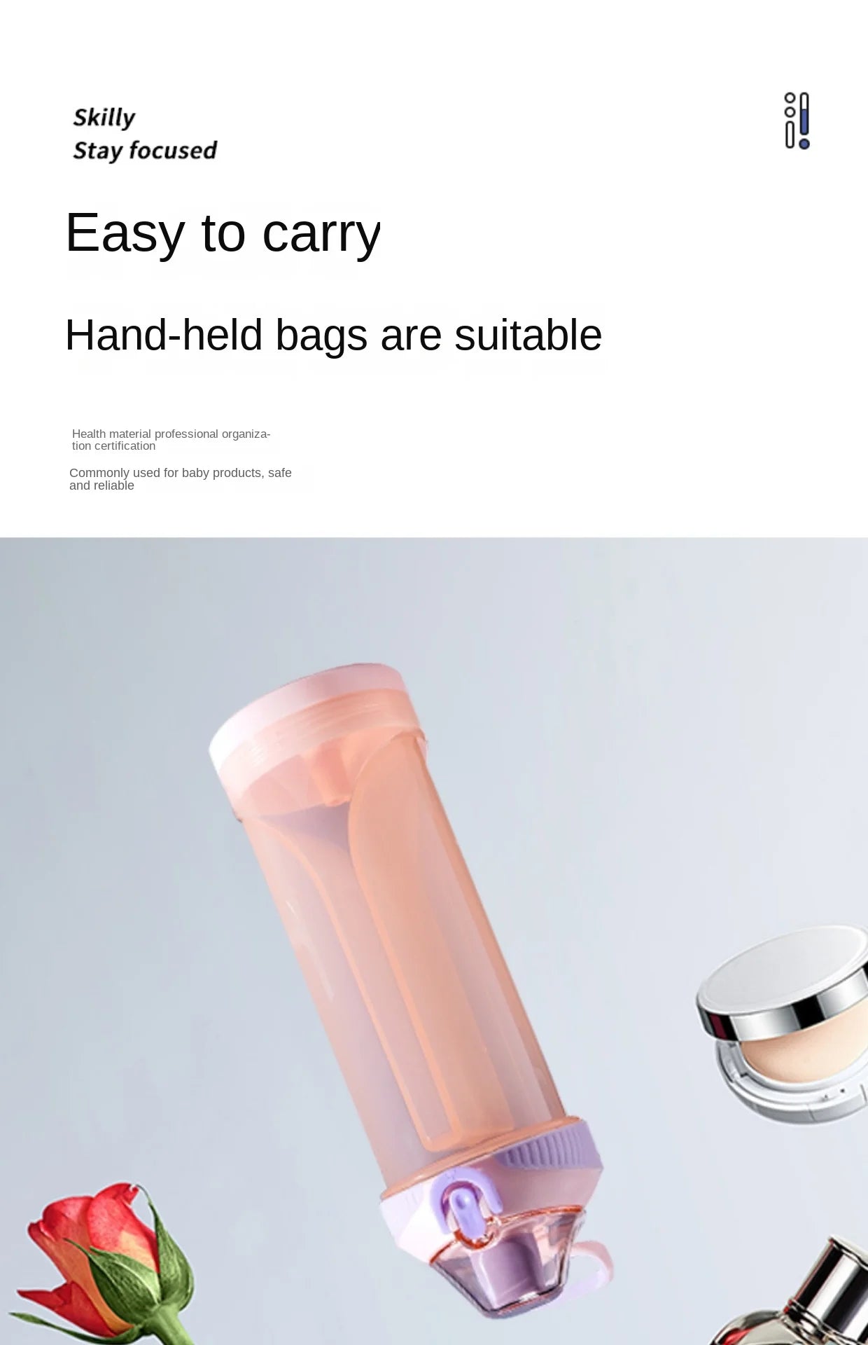 750ml Diversion Water Bottle | Secret Stash & Pill Organizer