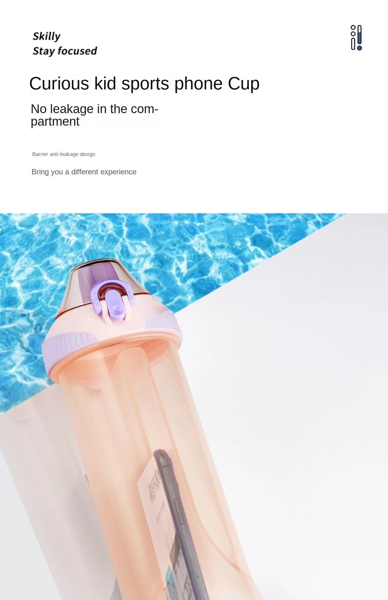 750ml Diversion Water Bottle | Secret Stash & Pill Organizer
